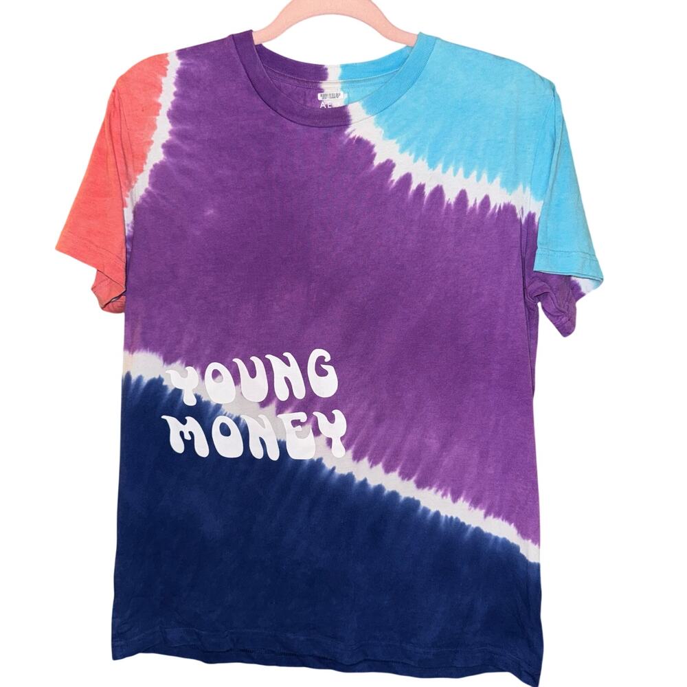 American Eagle X Young Money Tie Dye Graphic T-Shirt Lil Wayne XS